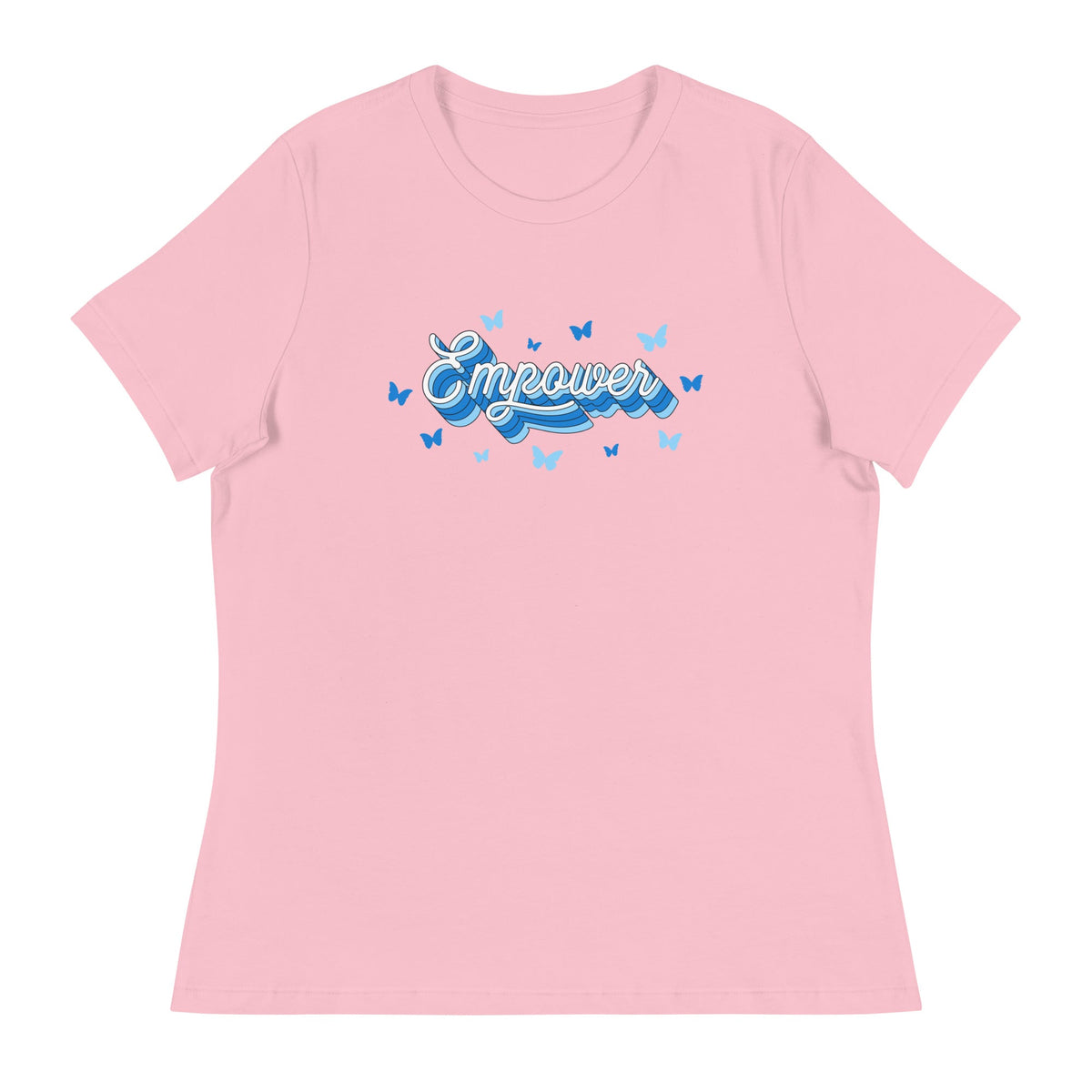 Performance | Women's Relaxed T Shirt | Empower Volleyball Club | Vanguard Logo