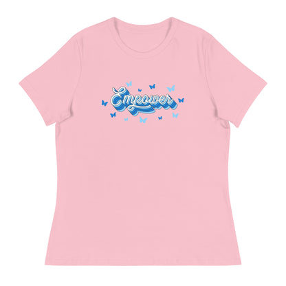 Performance | Women's Relaxed T Shirt | Empower Volleyball Club | Vanguard Logo