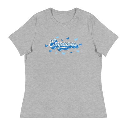Performance | Women's Relaxed T Shirt | Empower Volleyball Club | Vanguard Logo