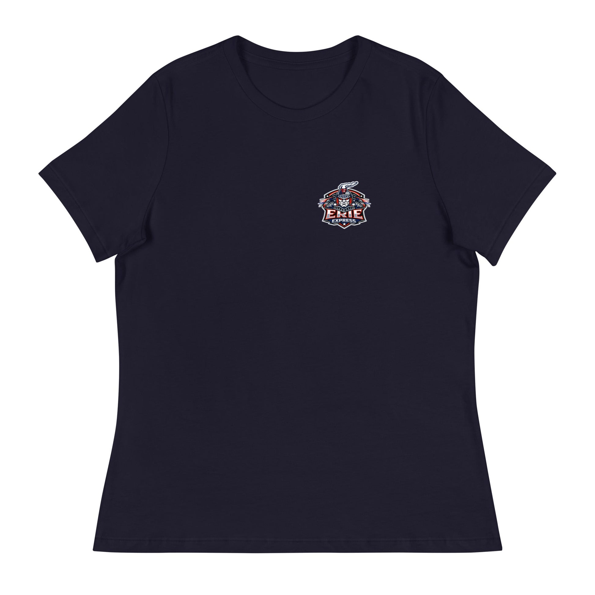 Performance | Women's Relaxed T Shirt | Erie Express Football | Badge Logo