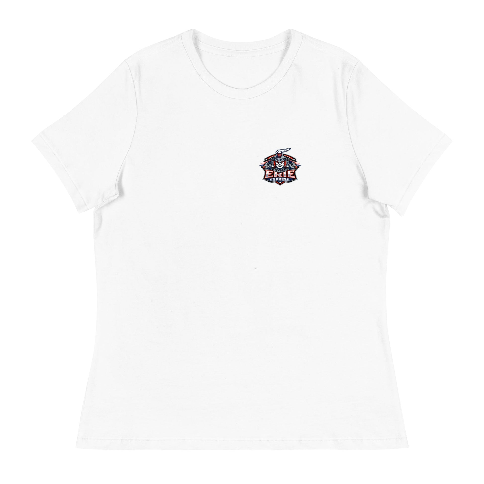 Performance | Women's Relaxed T Shirt | Erie Express Football | Badge Logo