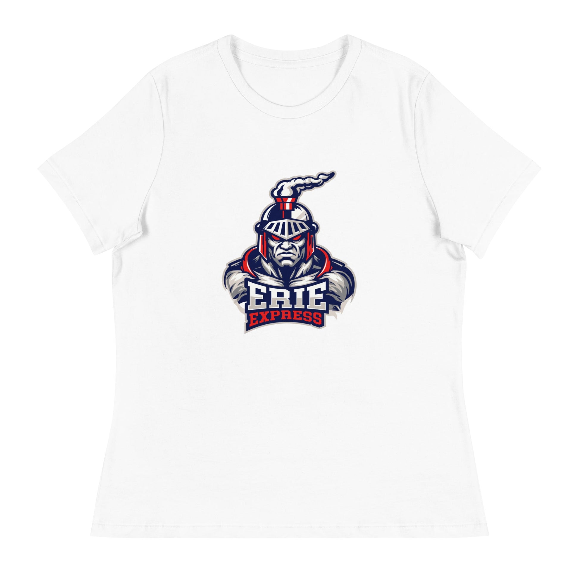 Performance | Women's Relaxed T Shirt | Erie Express Football | Mascot Logo