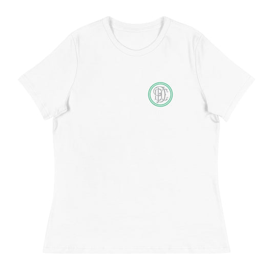 Performance | Women's Relaxed T Shirt | Esprit de Corps Dance Co., LLC | Badge Logo
