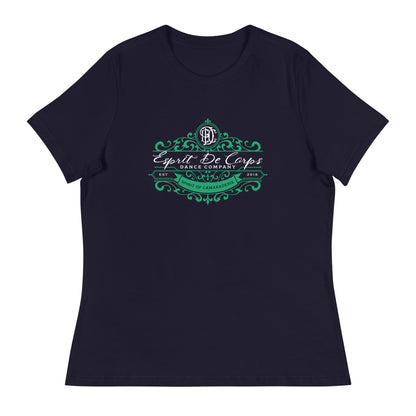 Performance | Women's Relaxed T Shirt | Esprit de Corps Dance Co., LLC | Crest Logo