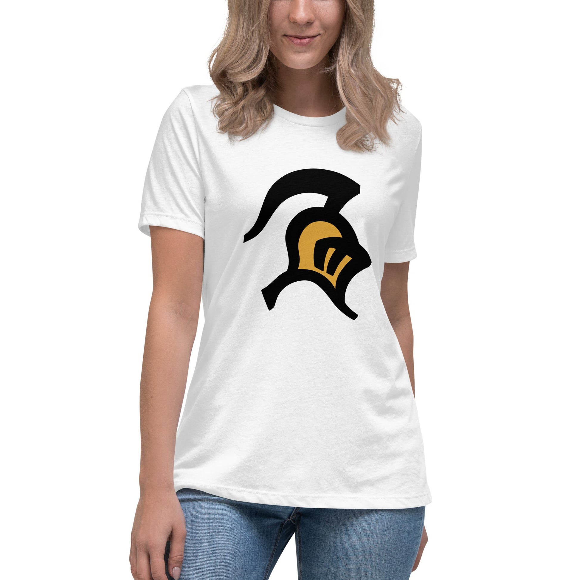 Performance | Women's Relaxed T Shirt | Farmington Stunt | Spartan Mark Logo