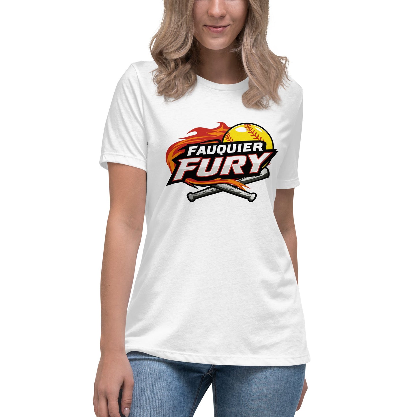 Performance | Women's Relaxed T Shirt | Fauquier Fury Softball