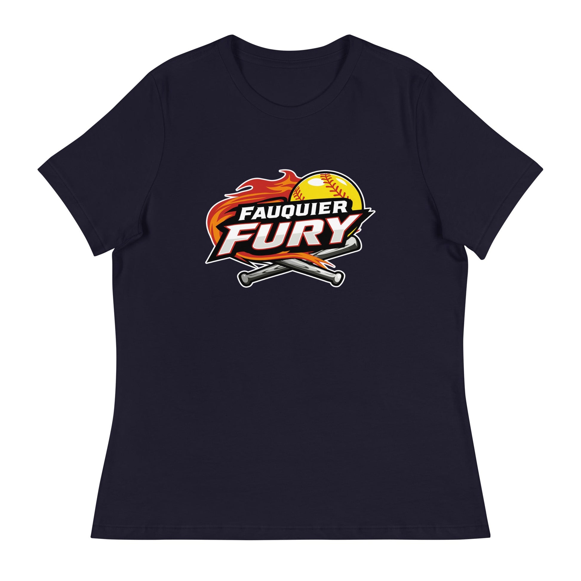 Performance | Women's Relaxed T Shirt | Fauquier Fury Softball
