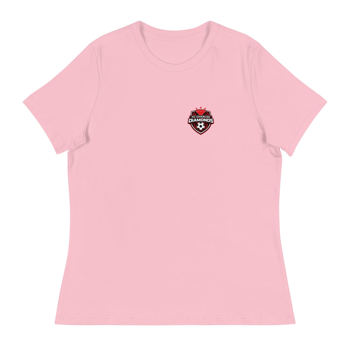 Performance | Women's Relaxed T Shirt | FC Charles: Diamonds | Shield Logo