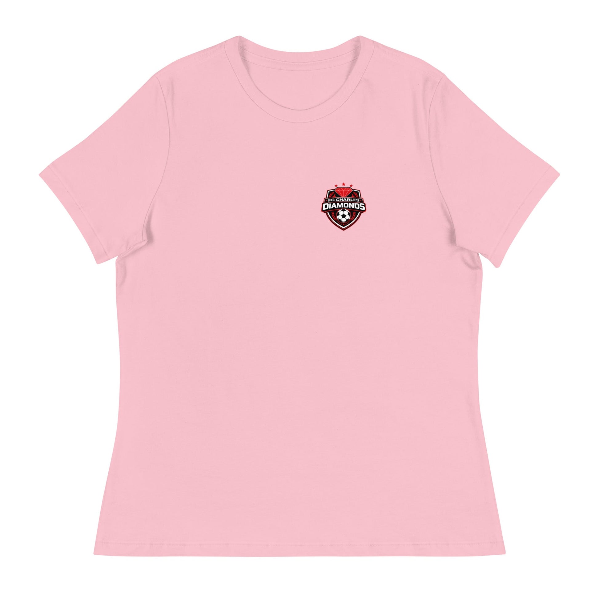 Performance | Women's Relaxed T Shirt | FC Charles: Diamonds | Shield Logo