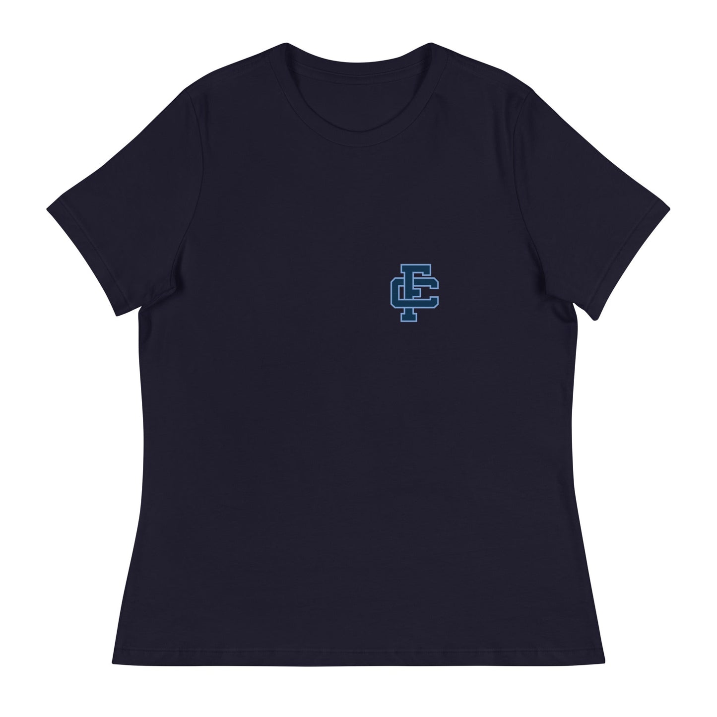 Performance | Women's Relaxed T Shirt | Fellowship Christian School | Vanguard Crest Logo