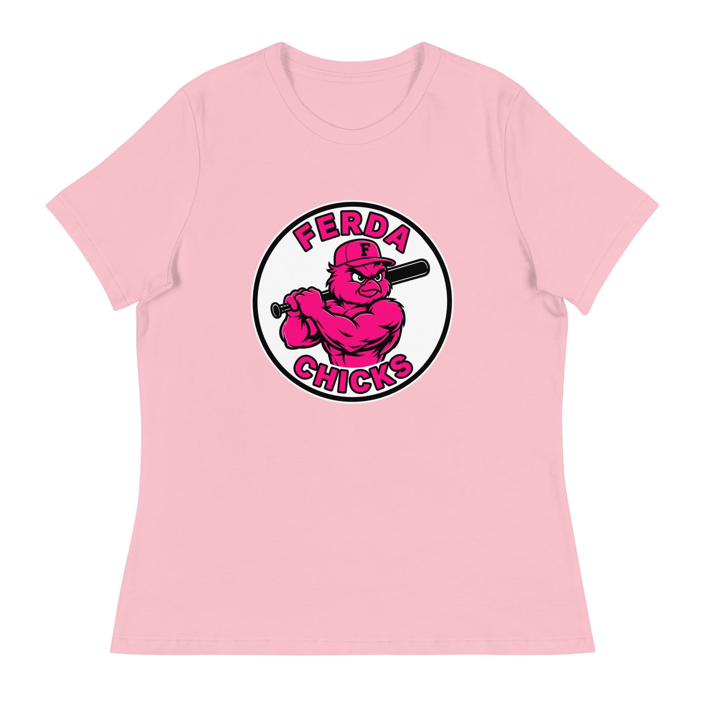 Performance | Women's Relaxed T Shirt | FerDa Chicks | Badge Logo