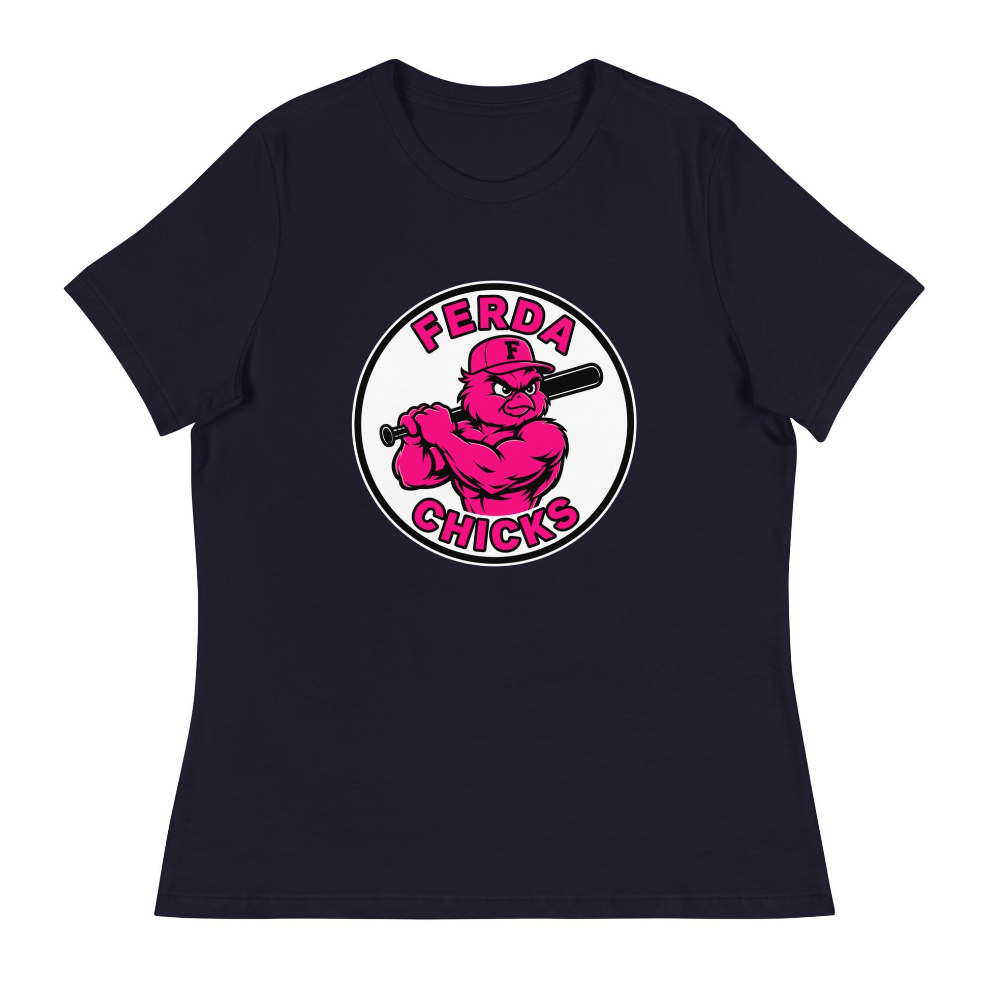 Performance | Women's Relaxed T Shirt | FerDa Chicks | Badge Logo