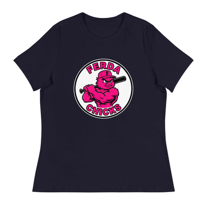 Performance | Women's Relaxed T Shirt | FerDa Chicks | Badge Logo