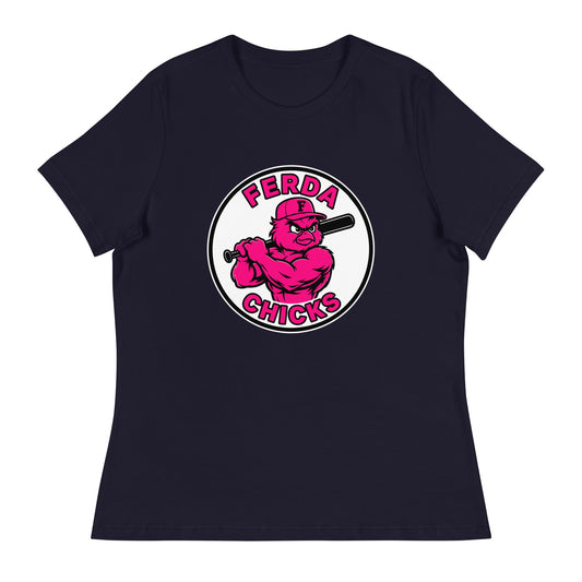 Performance | Women's Relaxed T Shirt | FerDa Chicks | Badge Logo