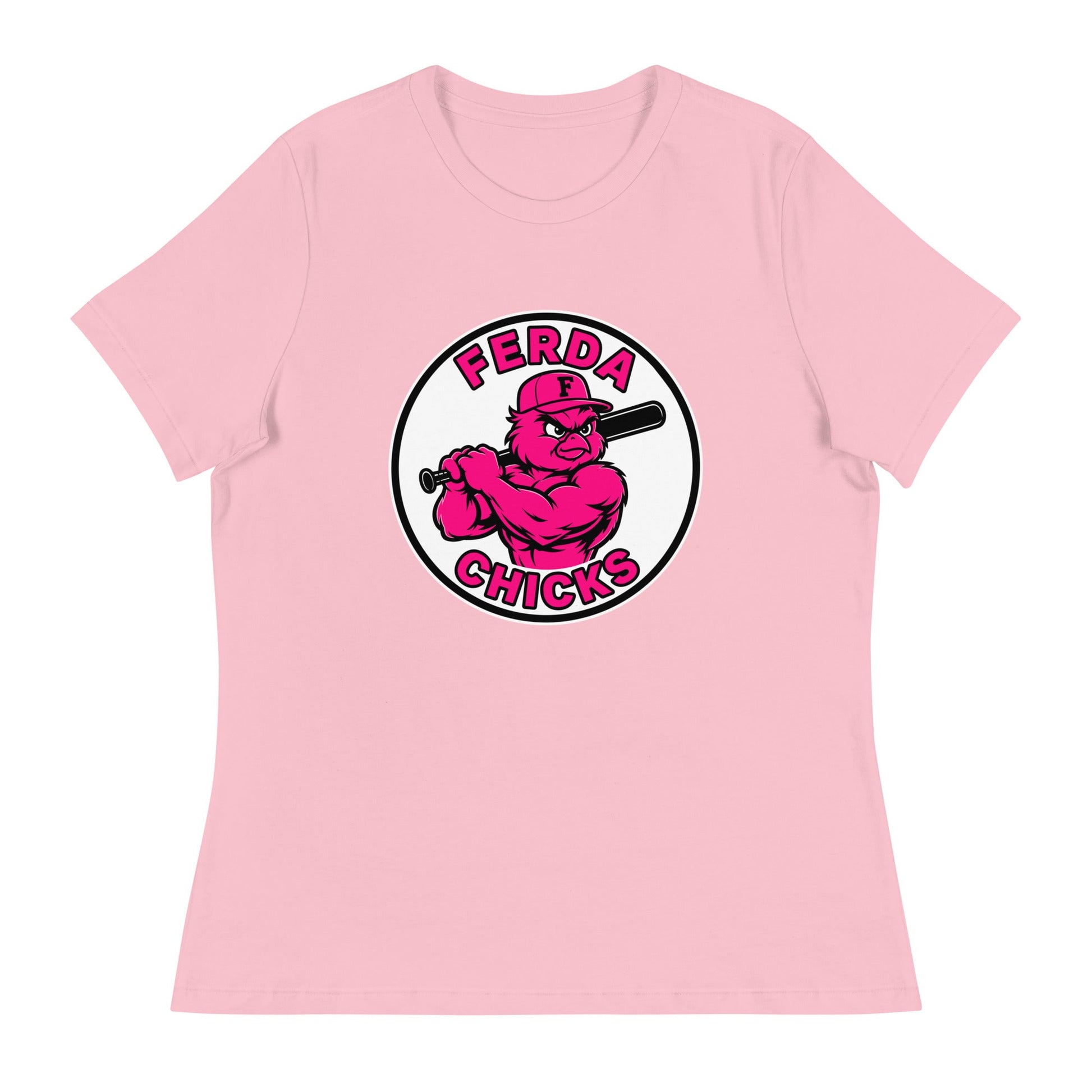 Performance | Women's Relaxed T Shirt | FerDa Chicks | Badge Logo