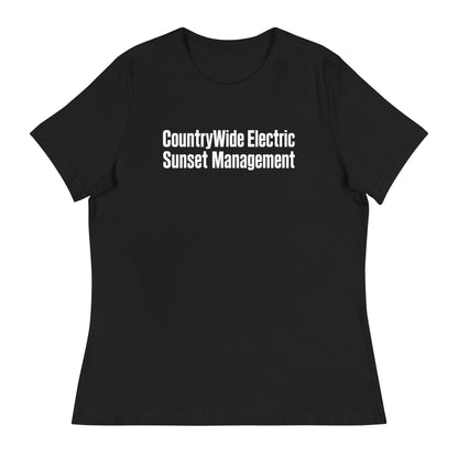 Performance | Women's Relaxed T Shirt | FerDa Chicks | Modern Script Logo