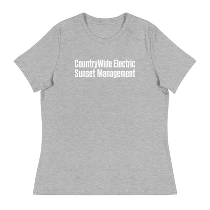 Performance | Women's Relaxed T Shirt | FerDa Chicks | Modern Script Logo