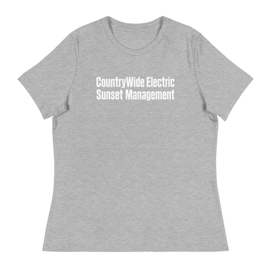 Performance | Women's Relaxed T Shirt | FerDa Chicks | Modern Script Logo