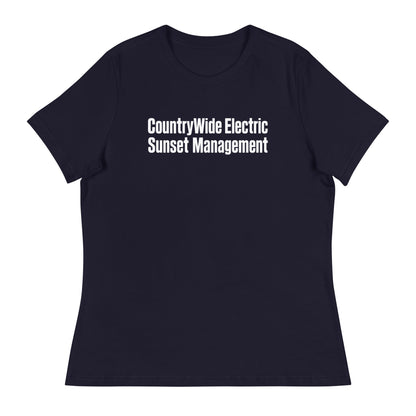 Performance | Women's Relaxed T Shirt | FerDa Chicks | Modern Script Logo