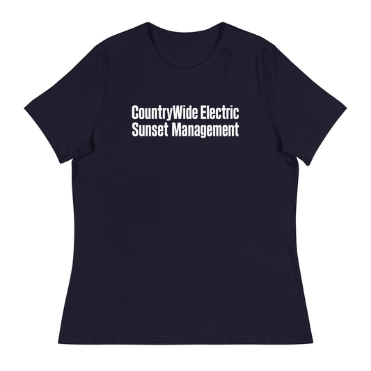 Performance | Women's Relaxed T Shirt | FerDa Chicks | Modern Script Logo