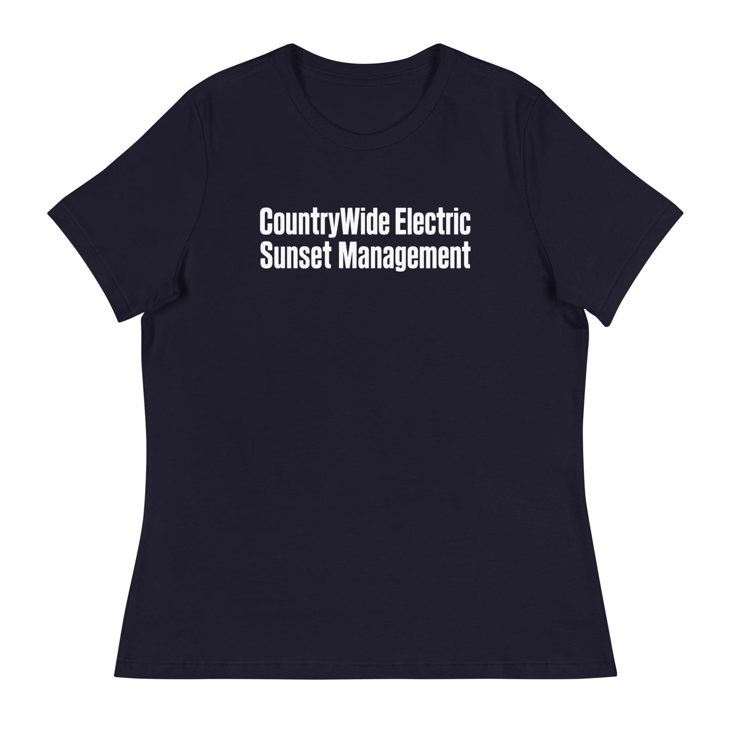 Performance | Women's Relaxed T Shirt | FerDa Chicks | Modern Script Logo