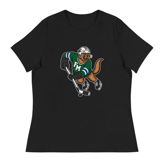 Performance | Women's Relaxed T Shirt | Fighting Mongooses Hockey Club | Vanguard Otters Logo