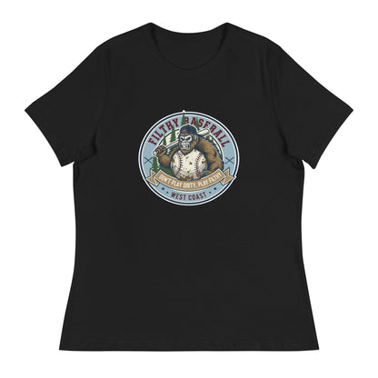 Performance | Women's Relaxed T Shirt | Filthy Baseball Northwest