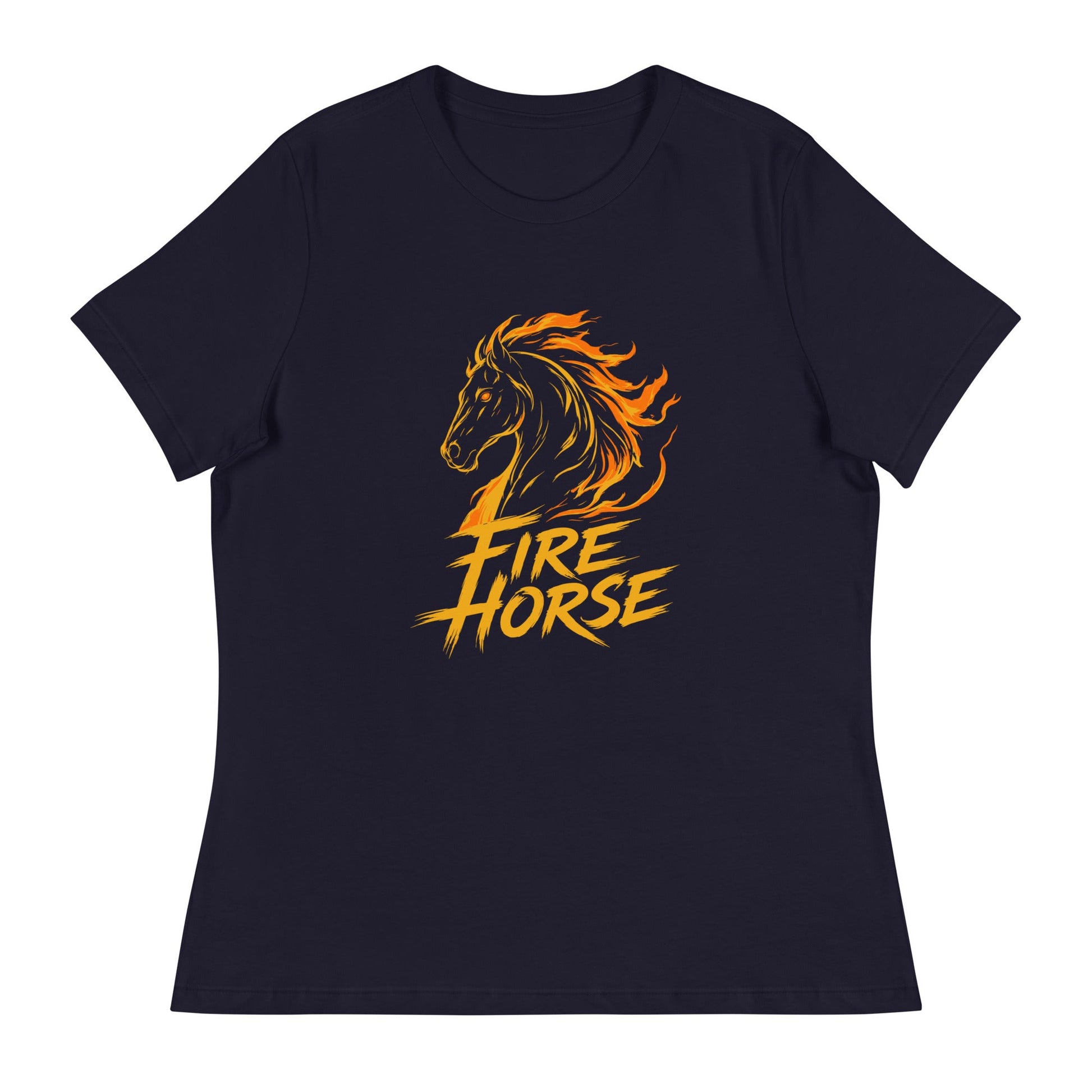 Performance | Women's Relaxed T Shirt | Fire Horse Masters | Emblem Logo