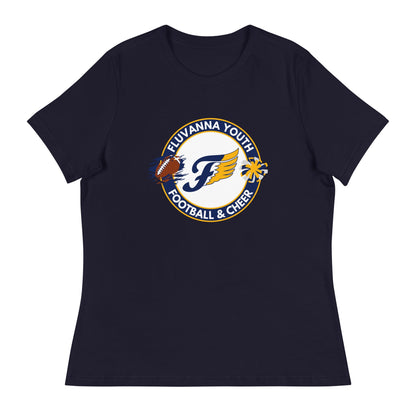 Performance | Women's Relaxed T Shirt | Fluvanna Youth Football and Cheer | Badge Logo