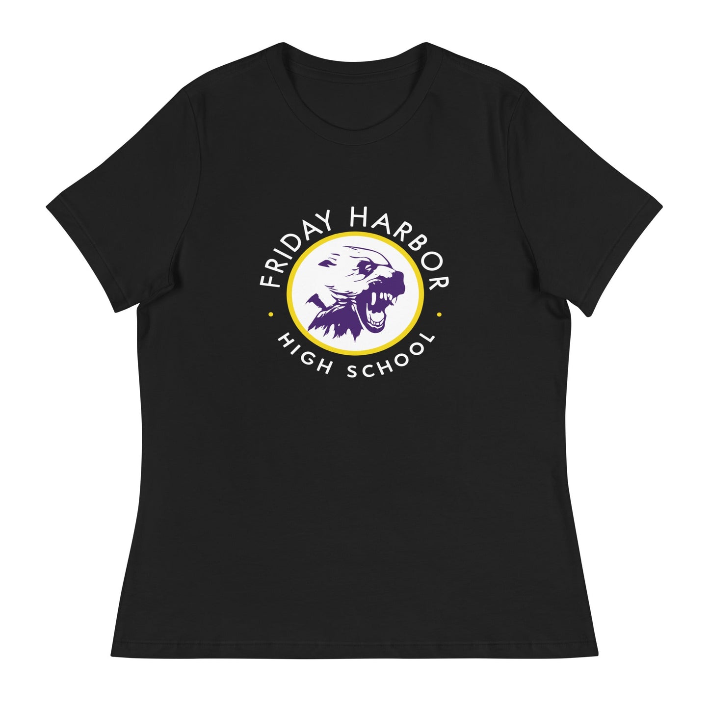 Performance | Women's Relaxed T Shirt | Friday Harbor Girls Basketball | Alt Logo