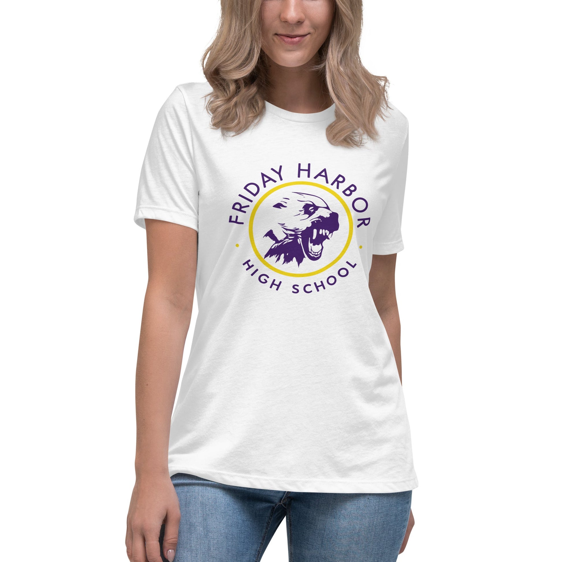 Performance | Women's Relaxed T Shirt | Friday Harbor Girls Basketball