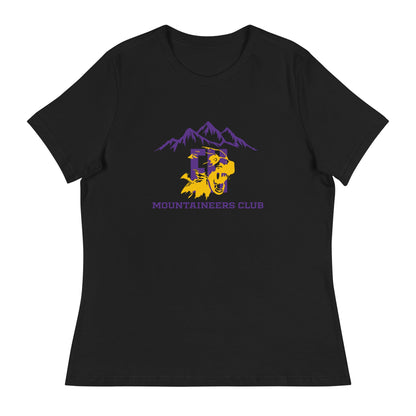 Performance | Women's Relaxed T Shirt | Friday Harbor High School Mountaineers Club | Mountaineers Logo