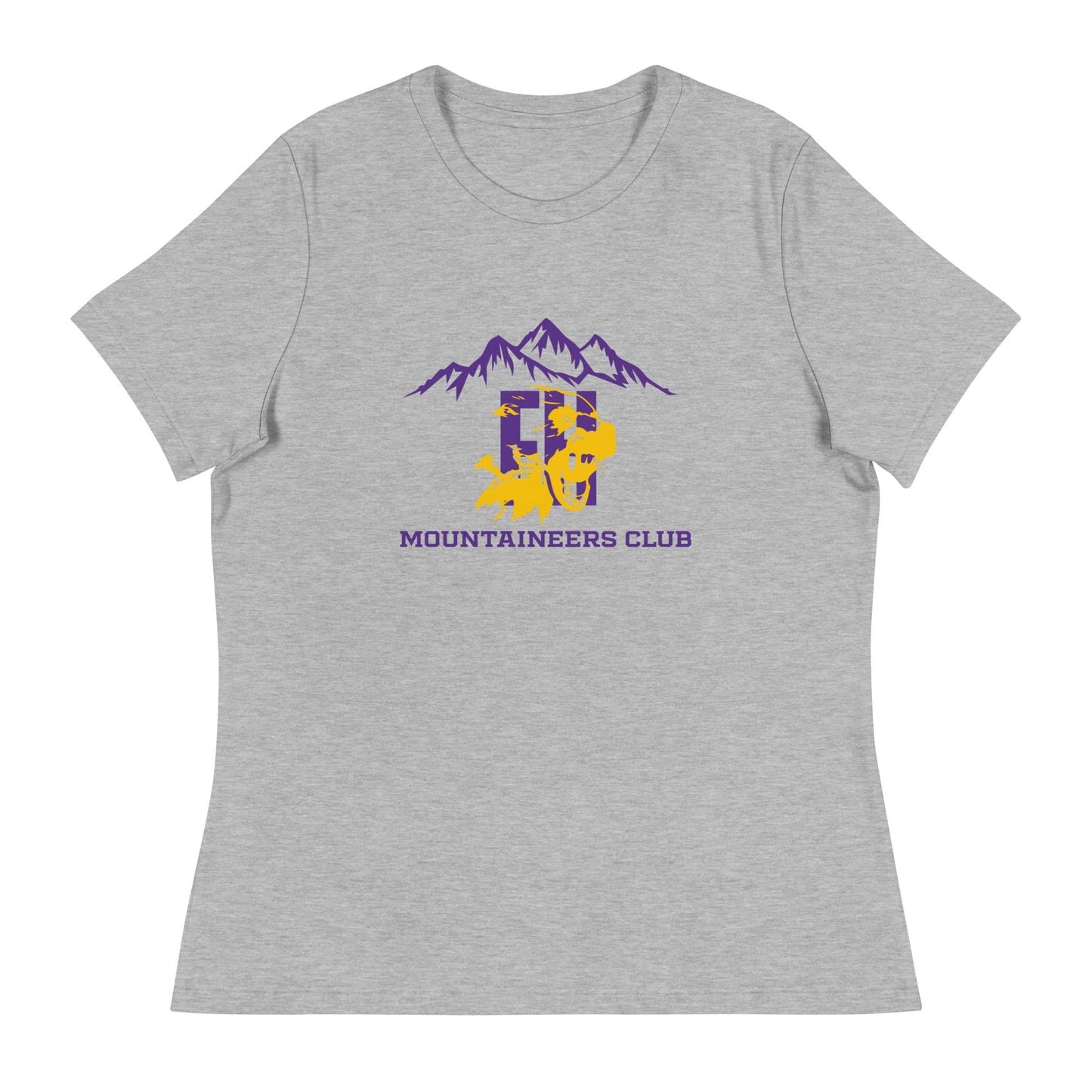 Performance | Women's Relaxed T Shirt | Friday Harbor High School Mountaineers Club | Mountaineers Logo