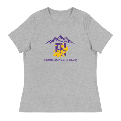Performance | Women's Relaxed T Shirt | Friday Harbor High School Mountaineers Club | Mountaineers Logo