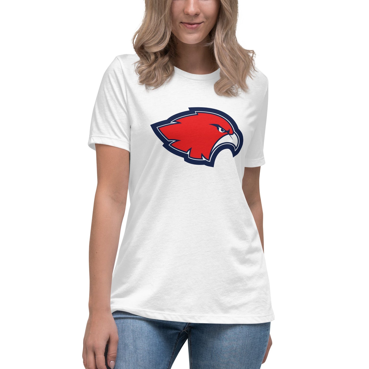 Performance | Women's Relaxed T Shirt | Frontier softball | Mascot Logo