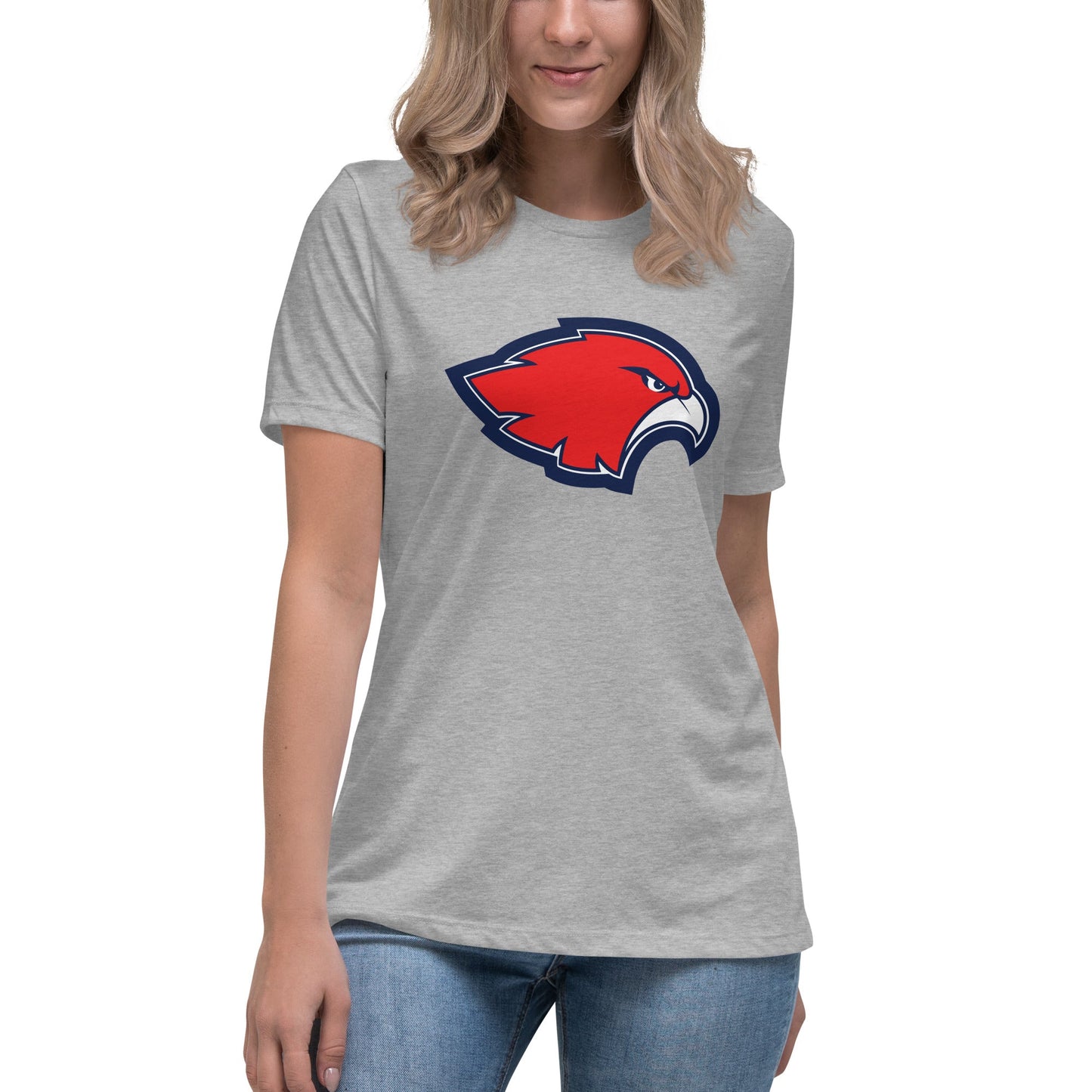 Performance | Women's Relaxed T Shirt | Frontier softball | Mascot Logo