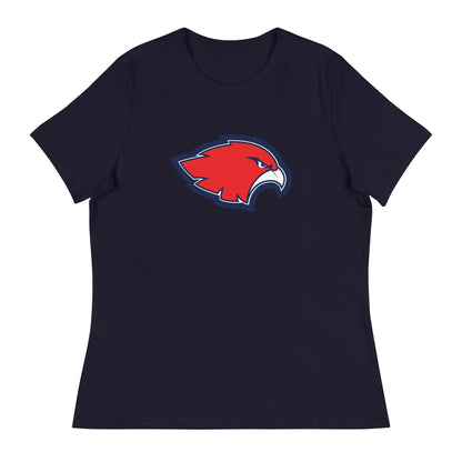 Performance | Women's Relaxed T Shirt | Frontier softball | Mascot Logo