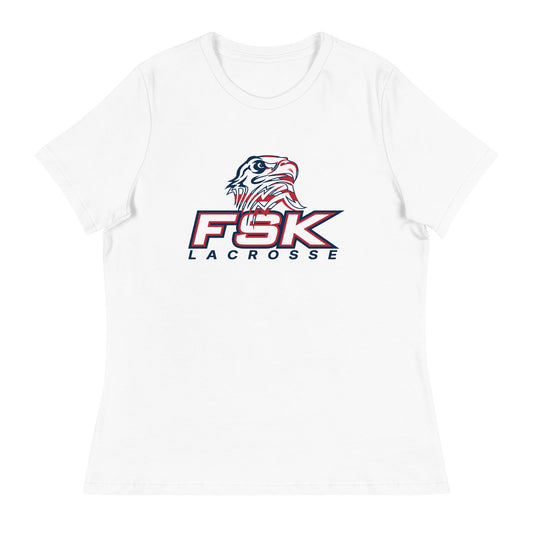Performance | Women's Relaxed T Shirt | FSK Eagles Girls Lacrosse