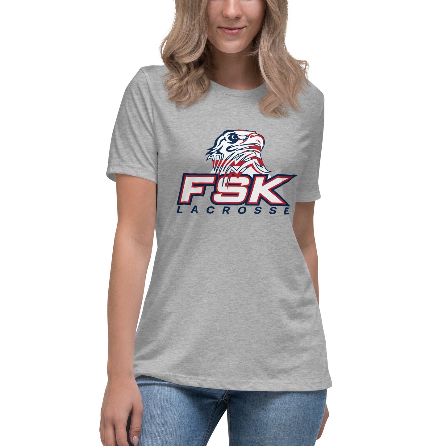 Performance | Women's Relaxed T Shirt | FSK Eagles Girls Lacrosse