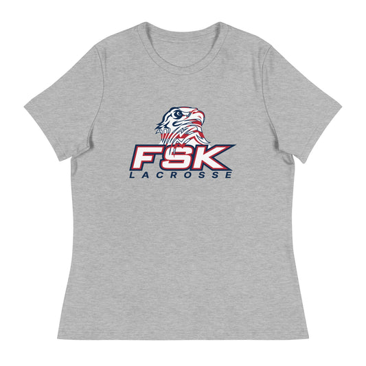 Performance | Women's Relaxed T Shirt | FSK Eagles Girls Lacrosse