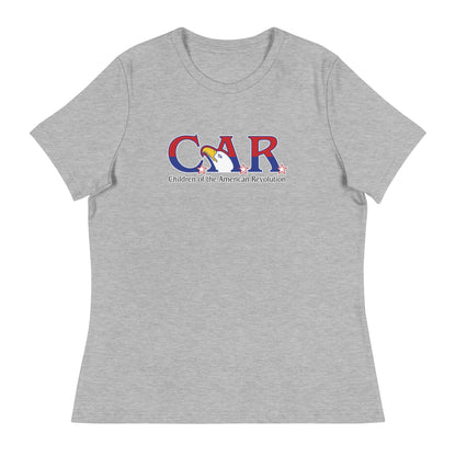 Performance | Women's Relaxed T Shirt | Georgia State Society Children of the American Revolution | Mark Logo