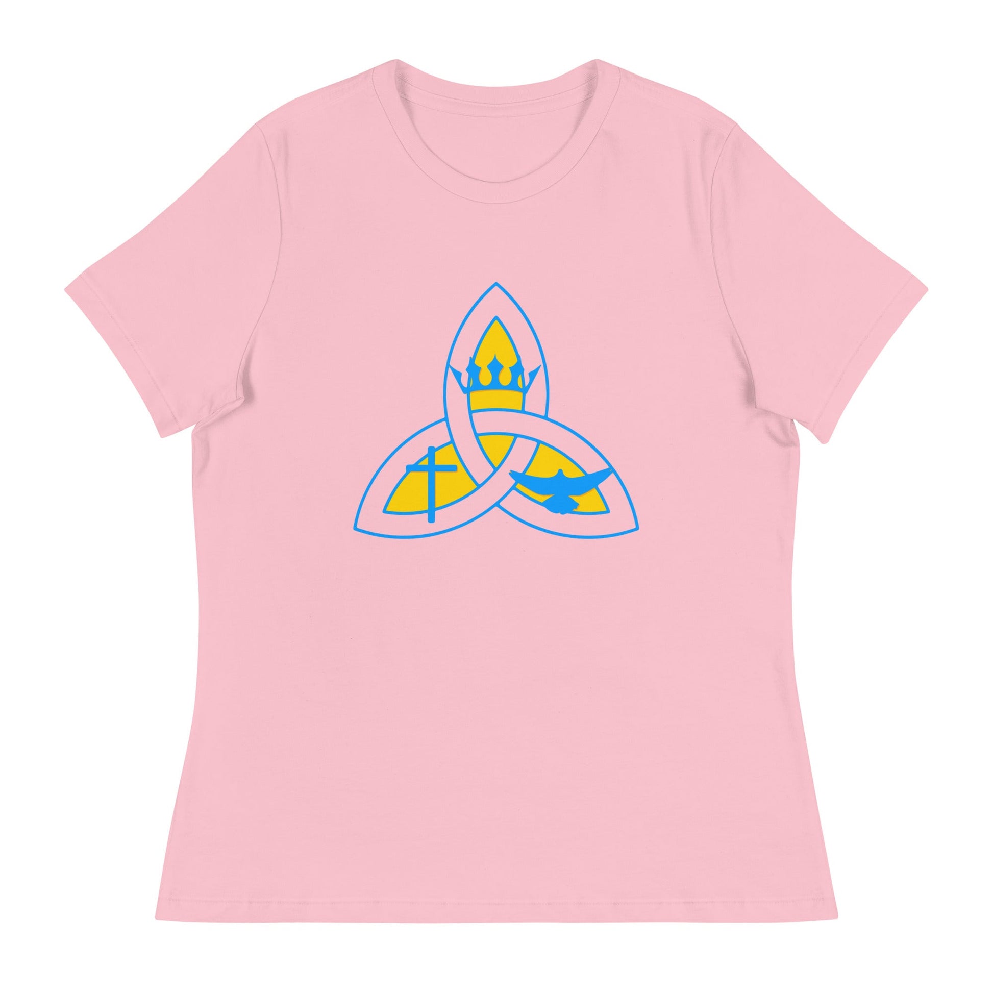 Performance | Women's Relaxed T Shirt | God’s Angels | Crest Logo