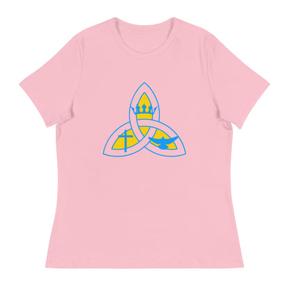 Performance | Women's Relaxed T Shirt | God’s Angels | Crest Logo