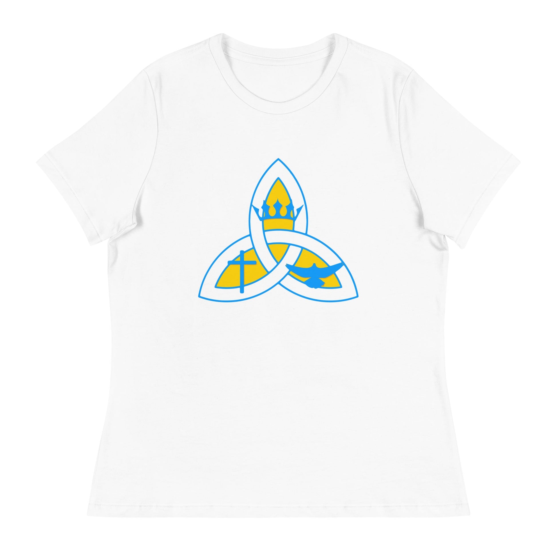 Performance | Women's Relaxed T Shirt | God’s Angels | Crest Logo