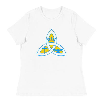 Performance | Women's Relaxed T Shirt | God’s Angels | Crest Logo