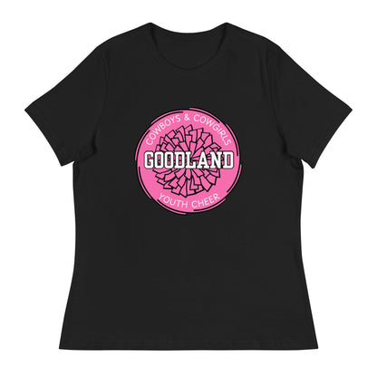 Performance | Women's Relaxed T Shirt | Goodland Youth Cheer | Vanguard Logo