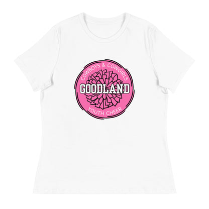 Performance | Women's Relaxed T Shirt | Goodland Youth Cheer | Vanguard Logo