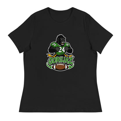 Performance | Women's Relaxed T Shirt | Gorillaz | Vanguard Logo