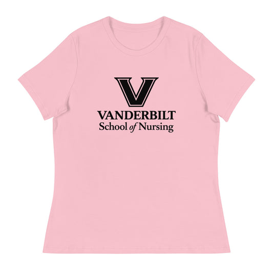 Performance | Women's Relaxed T Shirt | Grand View University Nursing | Crest Logo