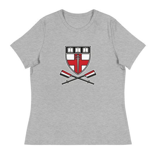 Performance | Women's Relaxed T Shirt | Groton Girls Crew | Shield Logo